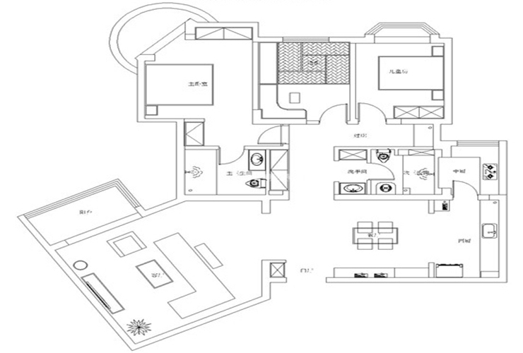 城建东逸二期-240平-现代风格-户型图.jpg