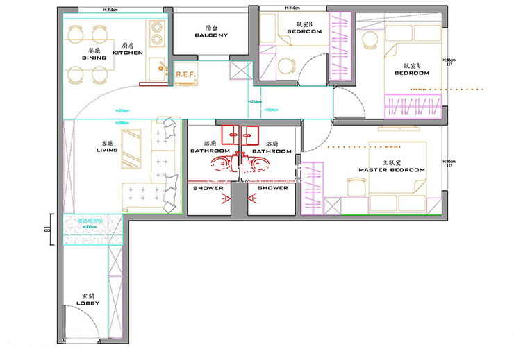 金地浑南檀府-103平-工业LOFT风格-户型图.jpg