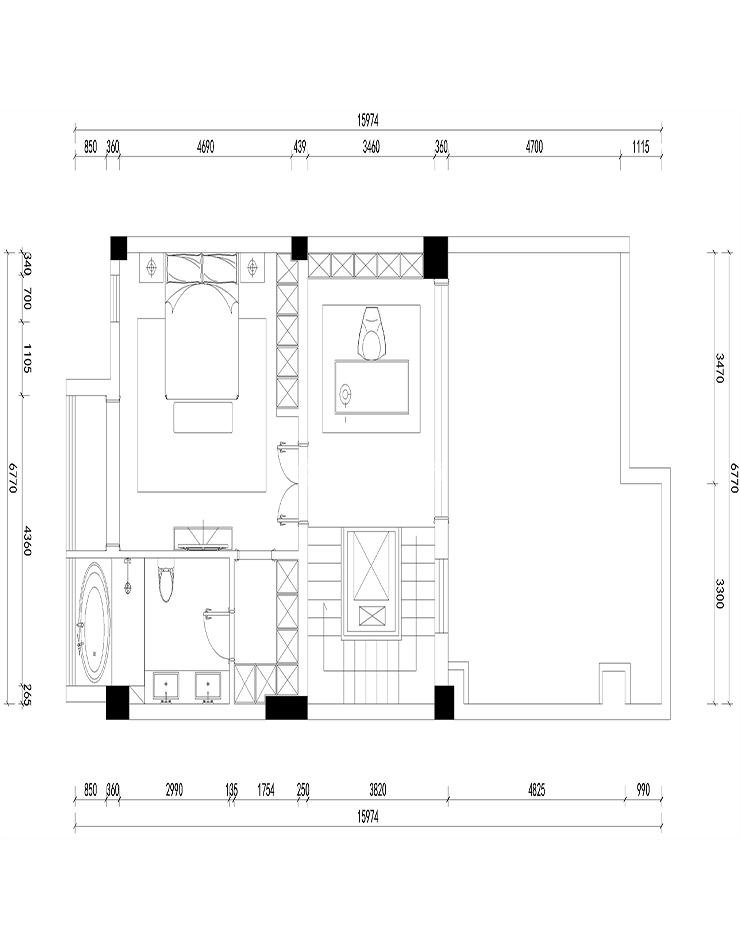 格林观堂-280平-法式轻奢风格-户型图二层.jpg